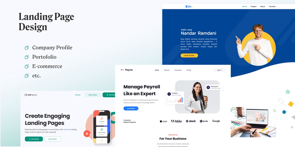 Jasa desain website profesional dan murah untuk bisnis Anda. Dapatkan desain web modern dan responsif dengan harga terjangkau.