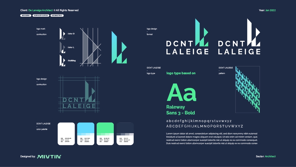 Desain logo studio interior dengan elegan dan meaningful