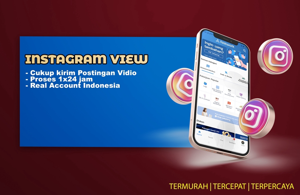 Tambah Followers - FOLLOWERS INSTAGRAM, SUBSCRIBE, VIEW YOUTUBE, JAM TAYANG YOUTUBE - 4