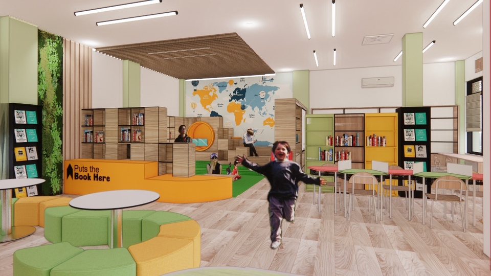 Jasa Desain Interior Kantor Minimalis, Desain 3D Interior Kantor Modern - Freelancer Indonesia