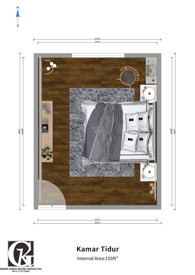 3D & Perspektif - Jasa Desain Gambar 3D Exterior dan Interior Rumah dan Bangunan - 14