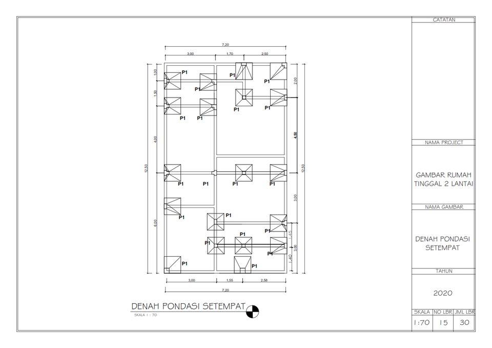 CAD Drawing - JASA PEMBUATAN GAMBAR KERJA AUTOCAD - 17