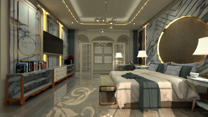 3D & Perspektif - Jasa Desain Interior Rumah, Restoran, Booth, Cafe, atau Kos-kosan - 2