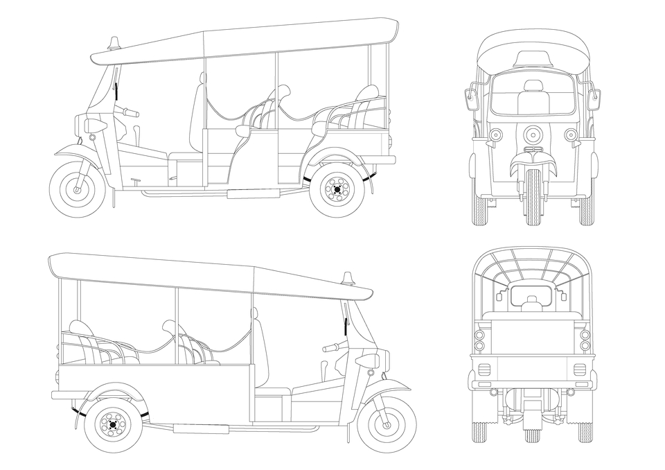 เปลี่ยนรูปเป็นเวกเตอร์ - ดราฟภาพทุกแบบใ้ห้เป็น Vector file ai - 2