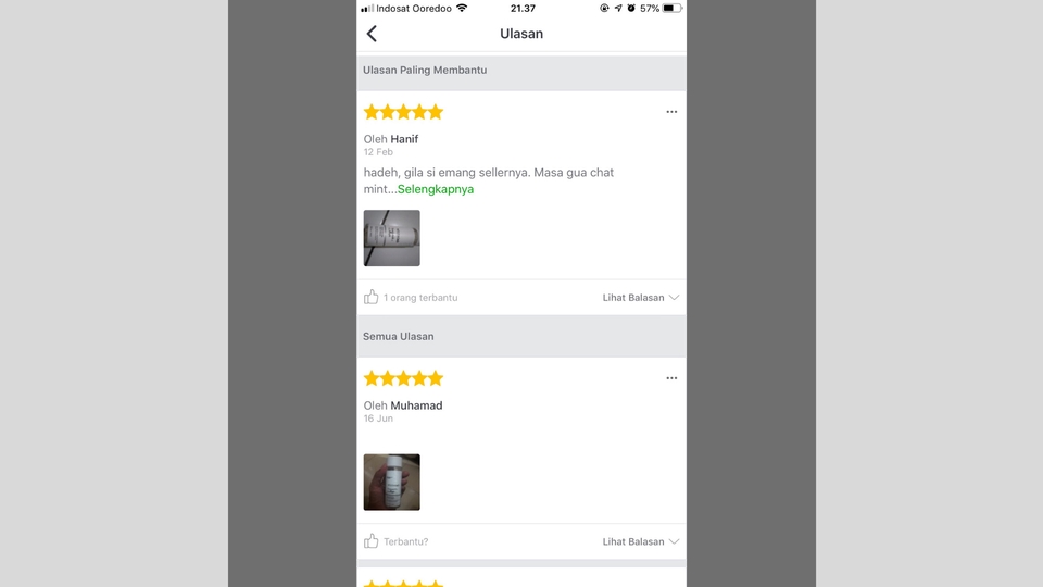 Memberi Review - REVIEW BARANG (RATING DAN ULASAN) - 3