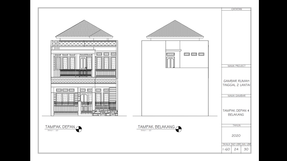 CAD Drawing - JASA PEMBUATAN GAMBAR KERJA AUTOCAD - 1