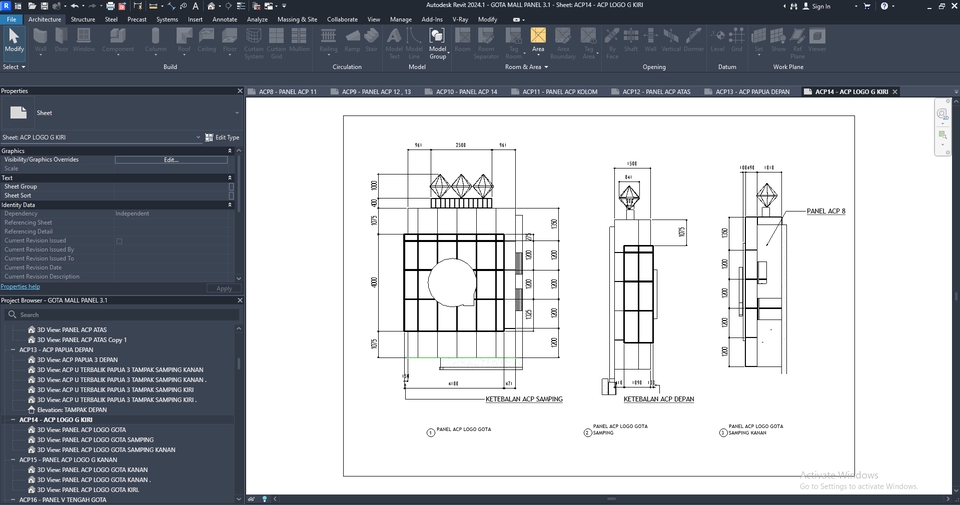 Jasa drafter autocad untuk desain bangunan dengan tampilan detail dan profesional.