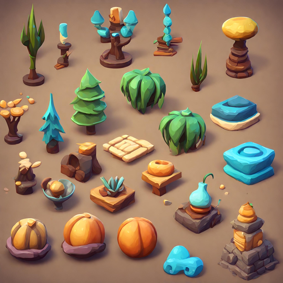 3D & Animasi - Jasa Pembuatan 3D Asset Stylized & Cartoon: 🎨✨ Bergaransi dan Terbaik di Kelasnya! - 4