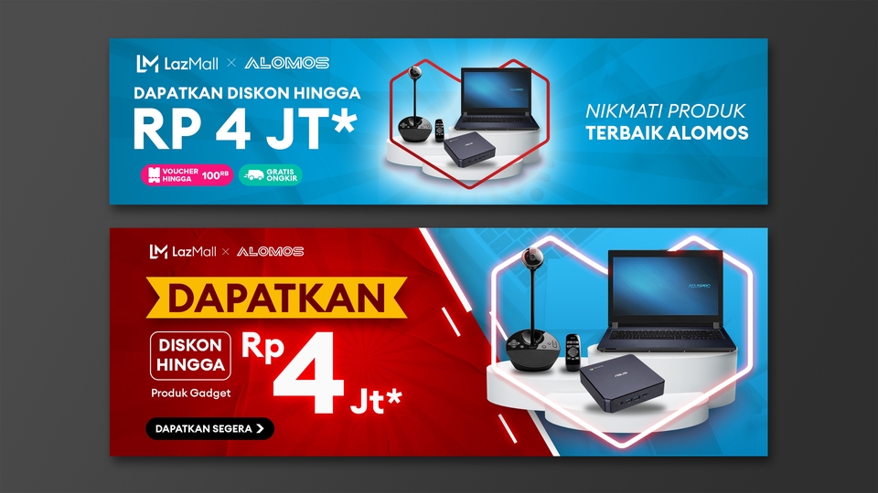 Jasa Pembuatan Desain Banner Website - Desain Banner Online Untuk Ads/Iklan Online, Website, Atau e-Commerce
