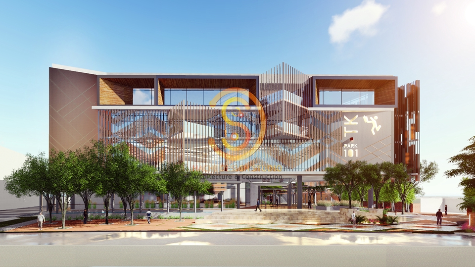 รับออกแบบและตกแต่งภายในอาคารสำนักงาน