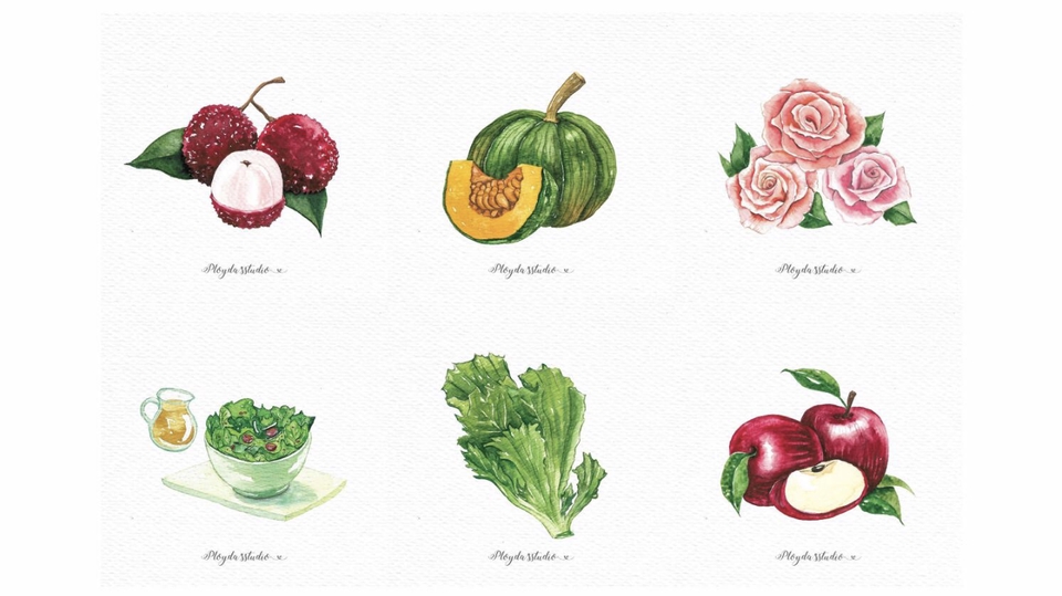 วาดภาพประกอบ - ภาพประกอบสีน้ำ เพื่องานที่โดดเด่นของคุณ - 3