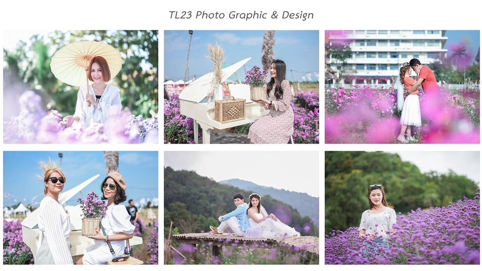 Photography - ถ่ายรูปสวนดอกไม้ รับปริญญา พรีเวดดิ้ง งานแต่ง (พื้นที่เชียงใหม่)  - 1