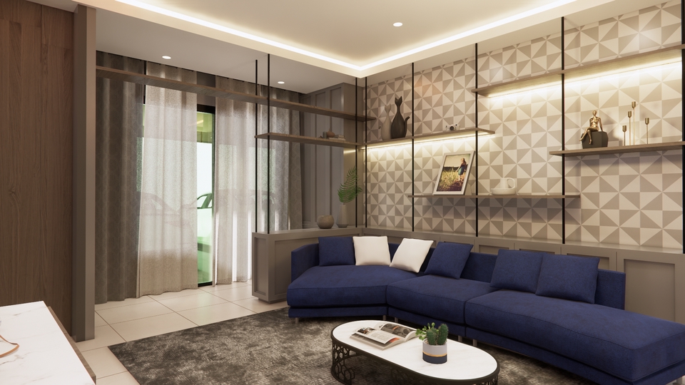 3D Perspective - รับทำภาพ 3D perspective และงาน Video 3D Animation บ้าน คอนโด ภายนอก และภายใน - 11