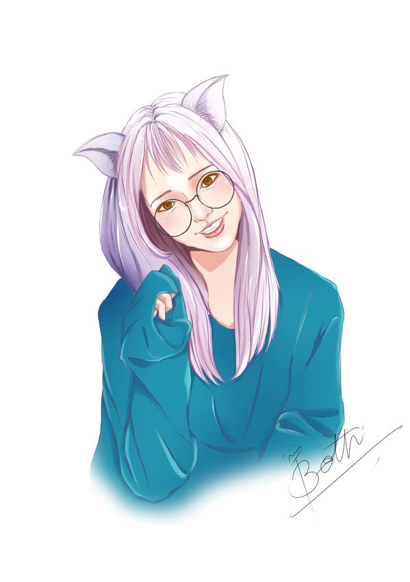 ออกแบบ Character & Mascot - วาดภาพประกอบ/ออกแบบคาแรคเตอร์สไตล์ญี่ปุ่นกึ่งเรียล - 4