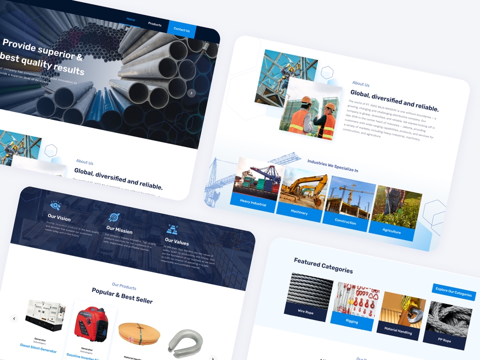 UI & UX Design - Web Design Company Profile, Landing Page (UI/UX) - 9