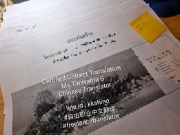 แปลภาษา - รับแปลภาษาจีน งานคุณภาพ เหมาะสมกับราคา - 30