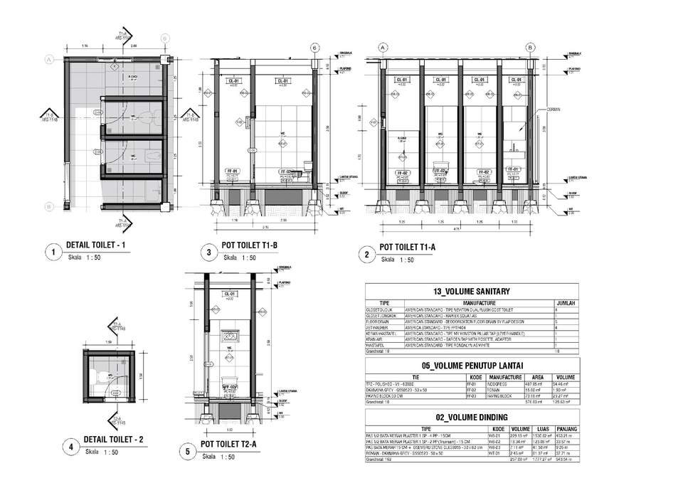 CAD Drawing - Jasa Gambar Kerja BIM - DED (ARS, STR, MEP) dengan REVIT - 23