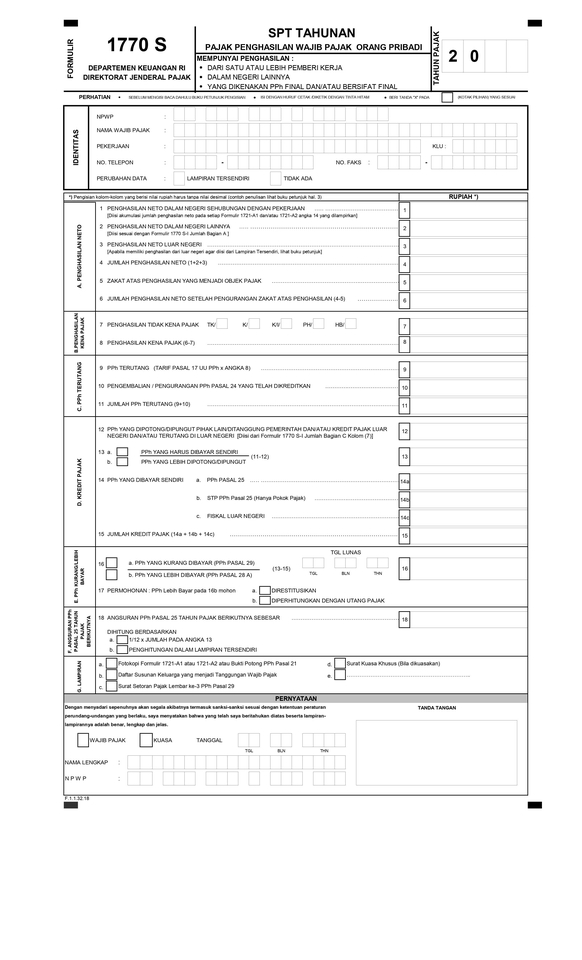 Akuntansi dan Keuangan - JASA PENGISIAN FORMULIR SPT TAHUNAN - 5