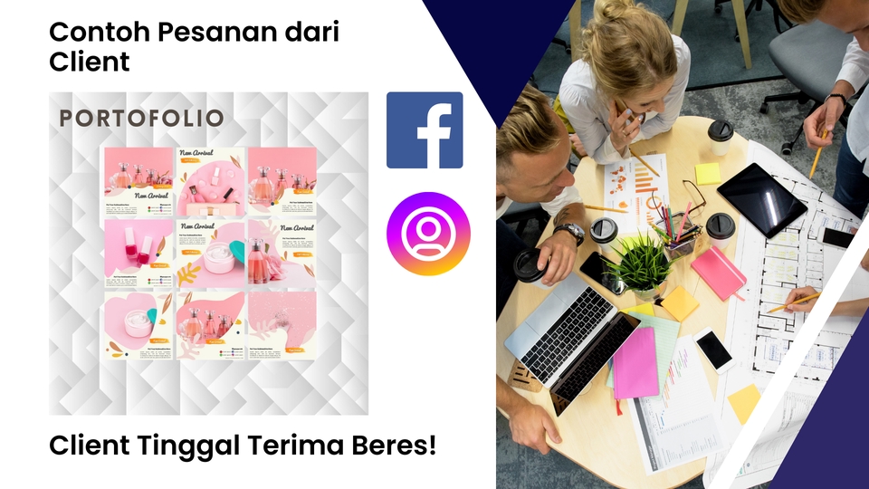 Jasa Desain Banner Instagram Profesional, Buat Banner Promosi Produk dan Bisnis Anda di Instagram.