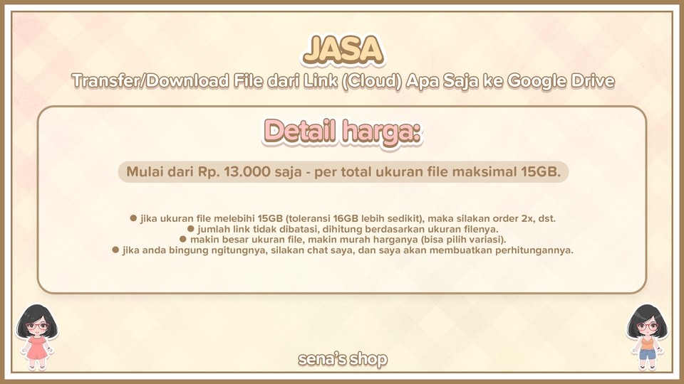 Jasa Lainnya - JASA Transfer/Download File dari Link Apa Saja ke Google Drive - 3
