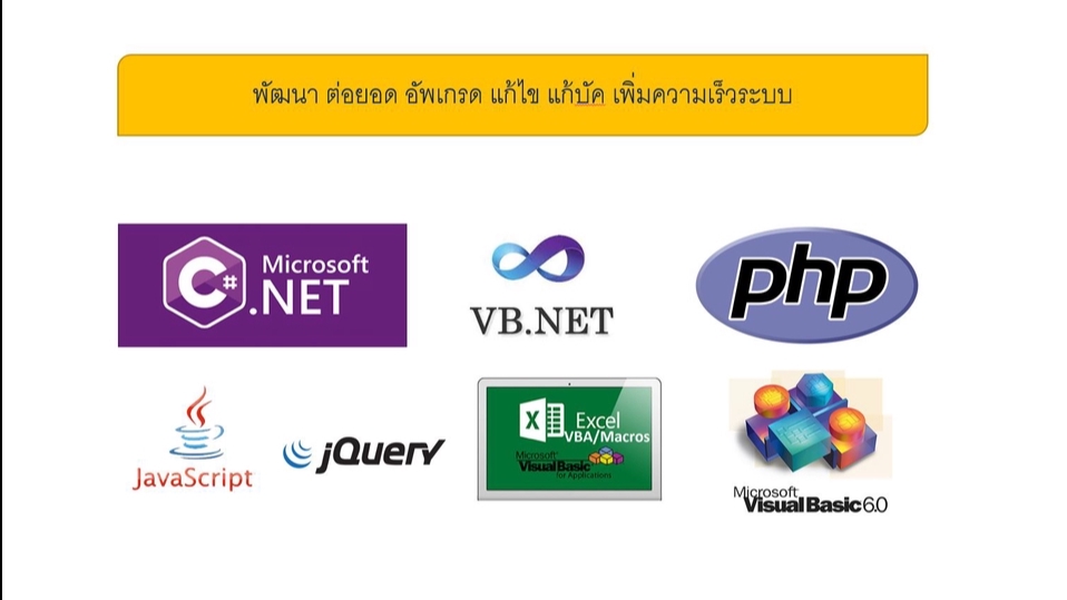 Web Development - รับพัฒนาระบบ/อัพเกรด/แก้ไข/แก้บัค/เพิ่มความเร็ว โปรแกรม/เว็บ/ฐานข้อมูล - 1