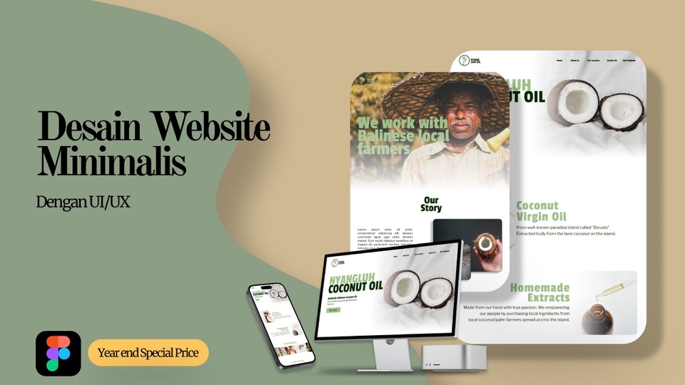 Desain Web - Desain Website Minimalis untuk UKM - 1