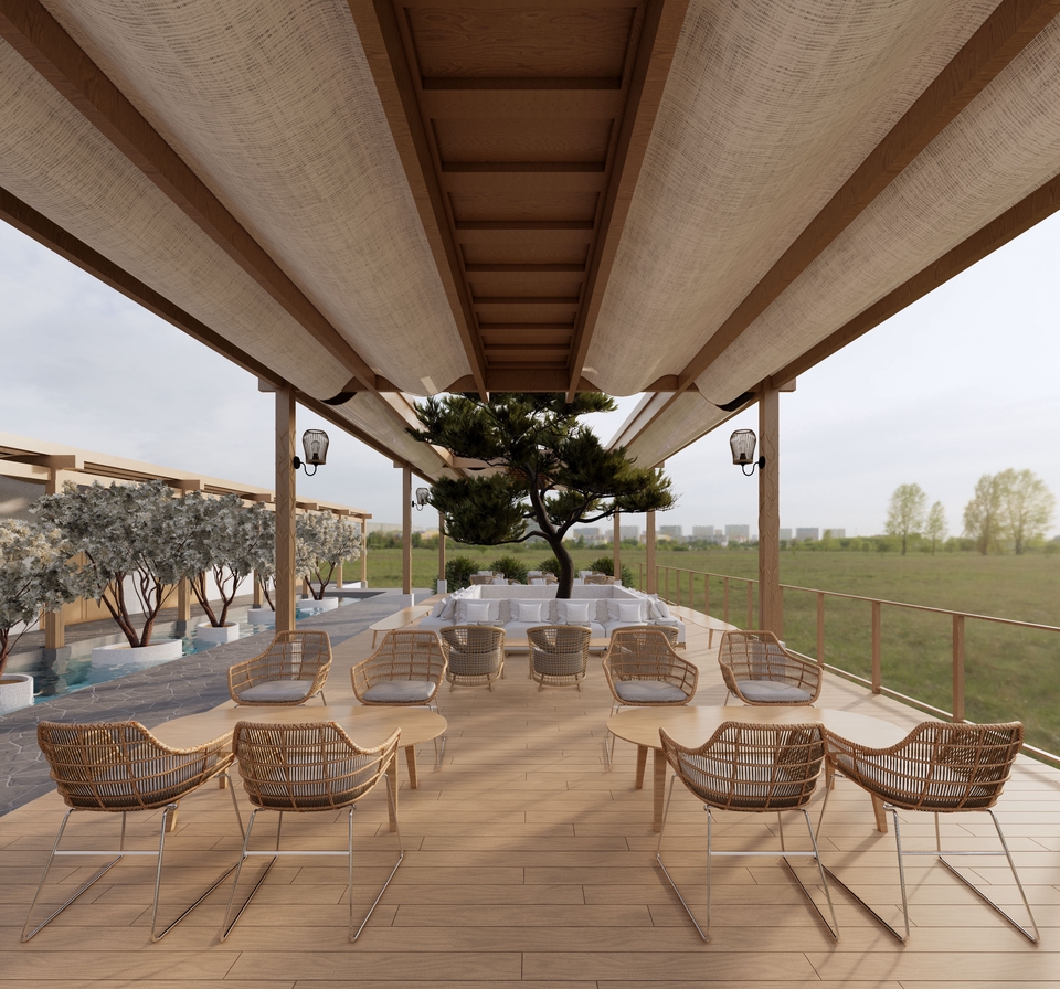 3D Perspective - รับออกแบบ Design/3D Perspective บ้าน ร้านอาหาร บาร์ คา่ฟ่ ภายนอกและภายใน - 17