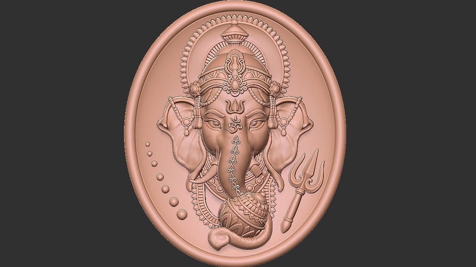 รับปั้นโมเดล3D พระพิฆเนศ แบบจำลอง 3 มิติสำหรับพิมพ์ 3D งานปั้นโมเดลสวยงาม