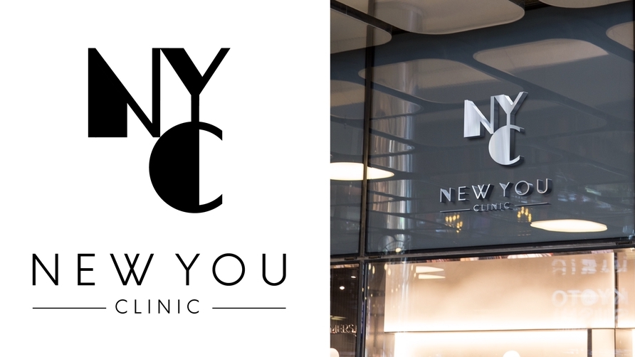 Jasa Desain Logo Klinik "New You" dengan logo NYC minimalis