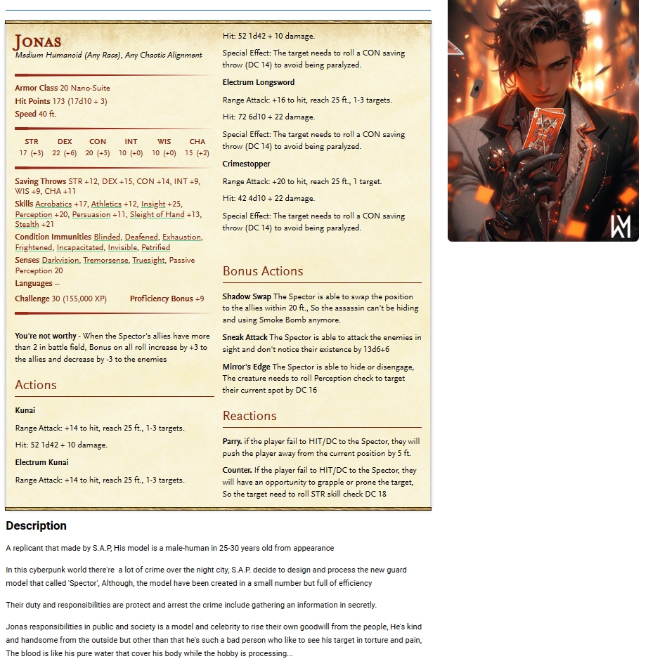 อื่นๆ - เขียนและออกแบบ Custom Homebrew ใน DnD Beyond - 5