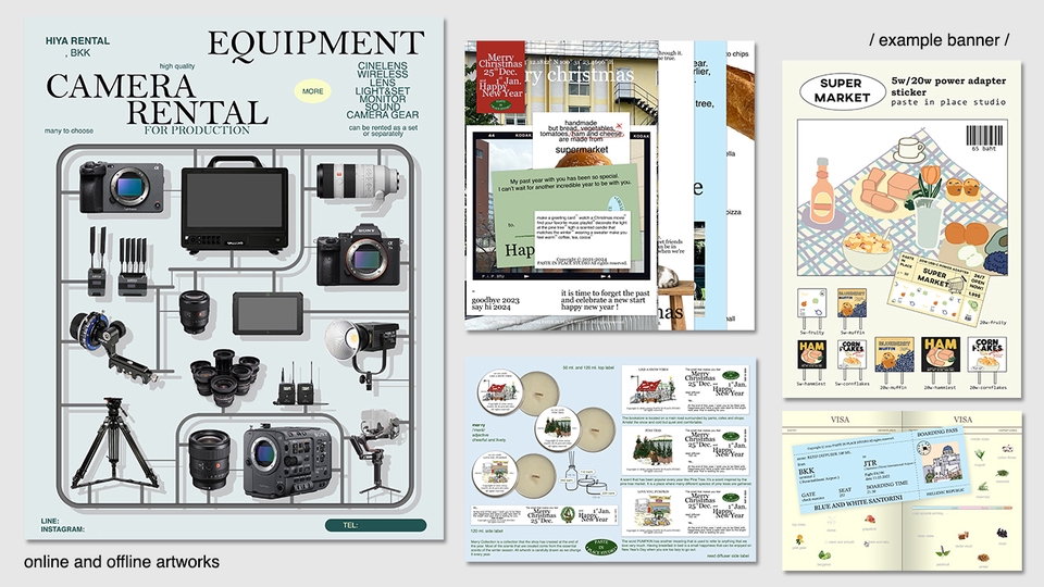 Banner โฆษณา - banner ads./ poster/ menu - 3