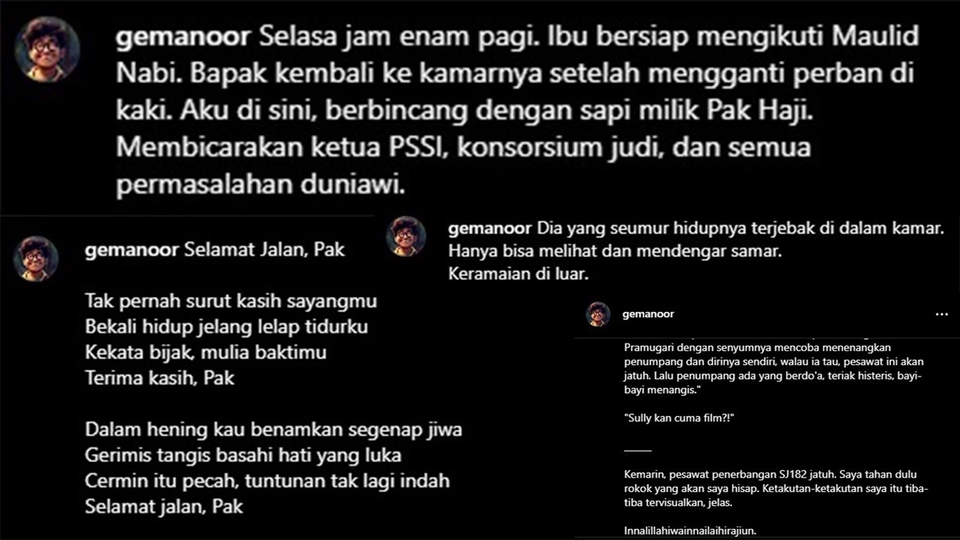 Jasa Penulisan & Pembuatan Caption Instagram dan Sosial Media - Anda melakukan action, kami menulis caption