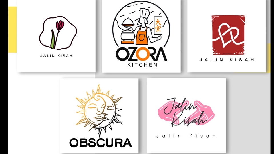 Logo - Desain Logo Restoran Rumah Makan dan Kuliner, Olshop, Studio Fotografi, UMKM - 1