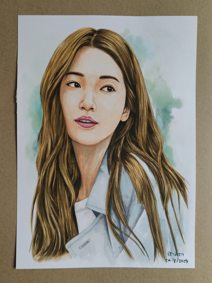 วาดภาพเหมือน Portrait - Portrait Fineart - 23