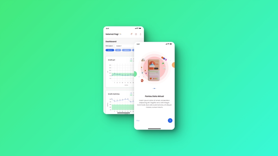 Desain UI UX Aplikasi Mobile untuk platform freelancer