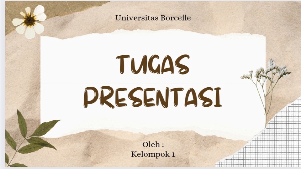 Presentasi - Presentasi dengan tampilan yang menarik - 1