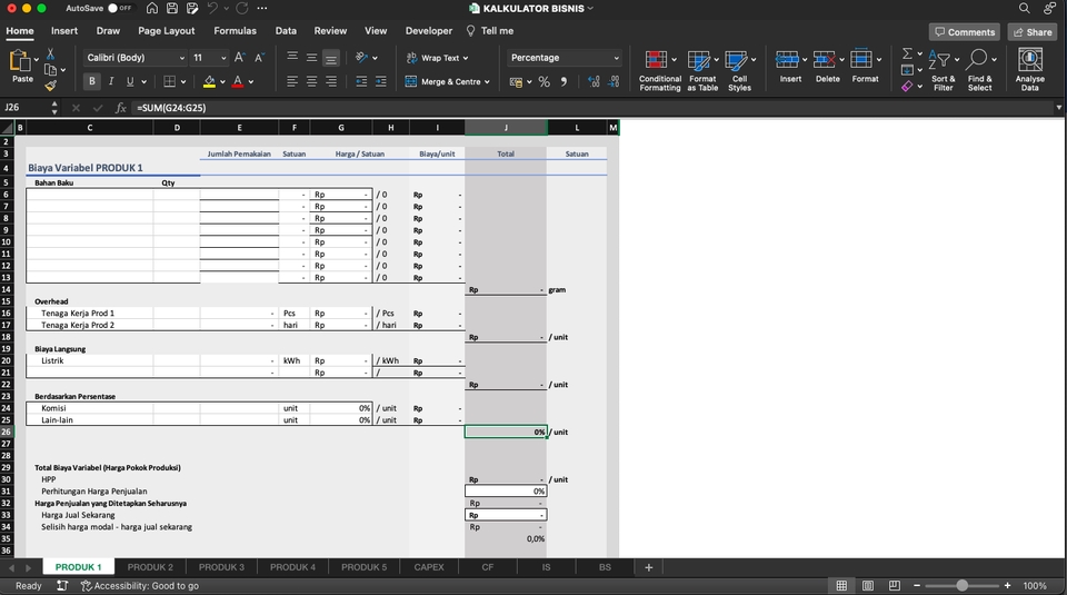 Mulai Bisnis/Start-up - Pembuatan Business Plan Usaha Perdagangan - 10