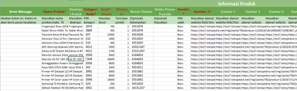 Update Produk Toko Online - Jasa Scrape Marketplace & Upload Produk Ke Marketplace Shopee & Tokopedia - 3