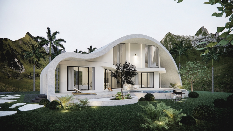 3D Perspective - รับทำ 3D Perspective (Exterior/Interior) รับขึ้นโมเดล 3D / รับออกแบบและเขียนแบบสถาปัตยกรรม - 15