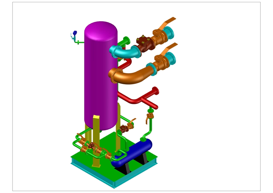 CAD Drawing - Technical Drawing Mechanical Engineering, Steel Structure, Piping Instrument dan Arsitechture - 7