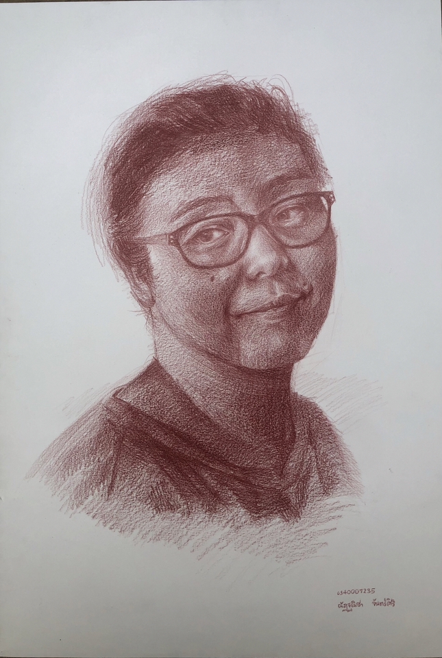 วาดภาพเหมือน Portrait - รับวาดภาพเหมือนคน สัตว์เลี้ยง - 6