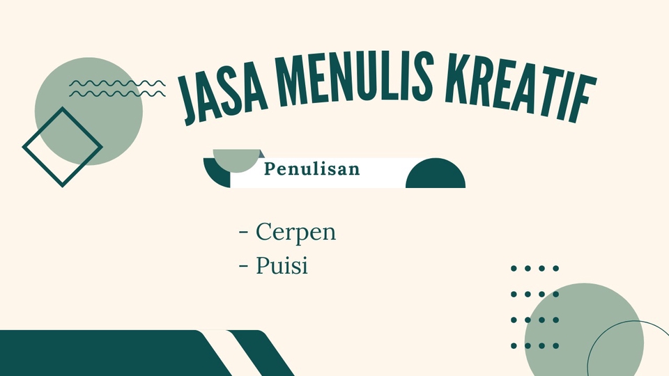 Jasa Menulis Kreatif: Penulis Cerpen dan Puisi, Jasa Freelance Writer, Jasa Copywriting, Jasa Konten, Jasa Penulis Artikel, Jasa Content Writer, Penulis Konten, Penulis Cerita Fiksi, Indonesia