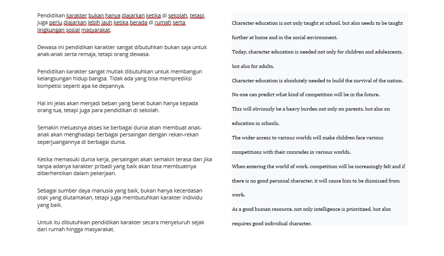 Penerjemahan - English - Indonesian Translator, Murah, Cepat, dan Akurat - 2
