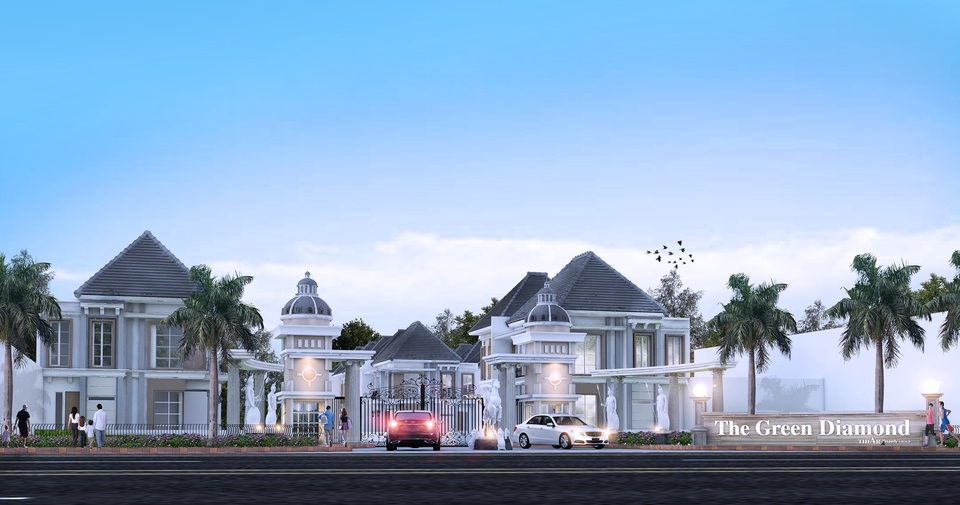 3D & Perspektif - JASA DESAIN 3D RUMAH TINGGAL,PERUMAHAN,GATE,TOKO,RUKO,RUMAH KOS,CAFE,DLL - 15