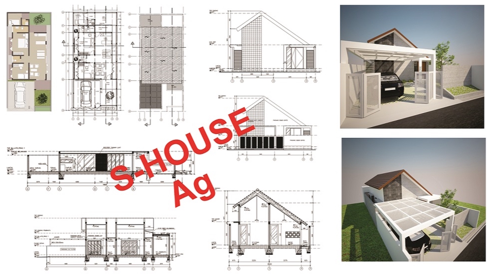 CAD Drawing - Shop Drawing Arsitektur - 1