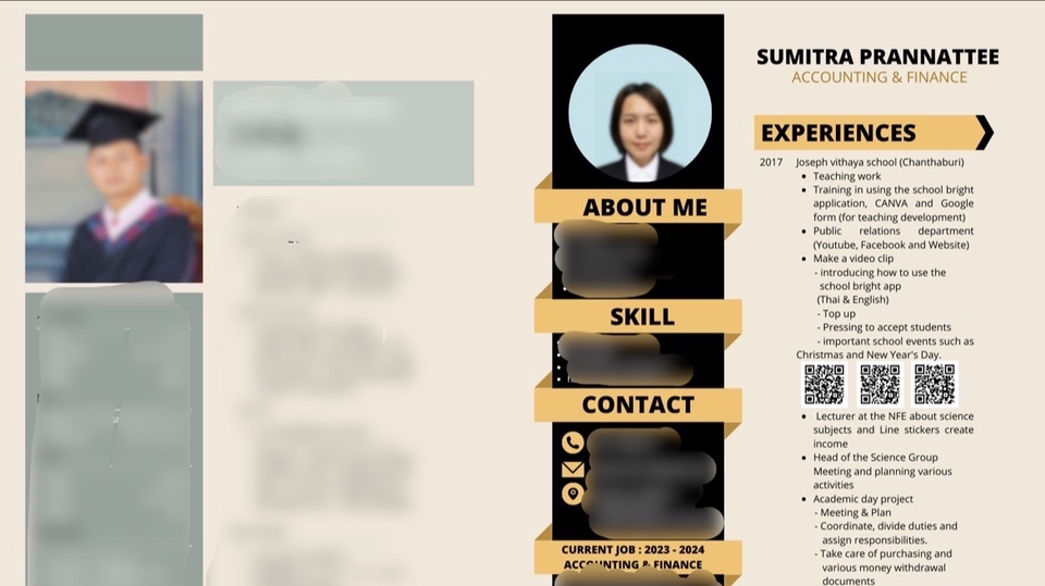 Portfolio & Resume - Portfolio & Resume - 1