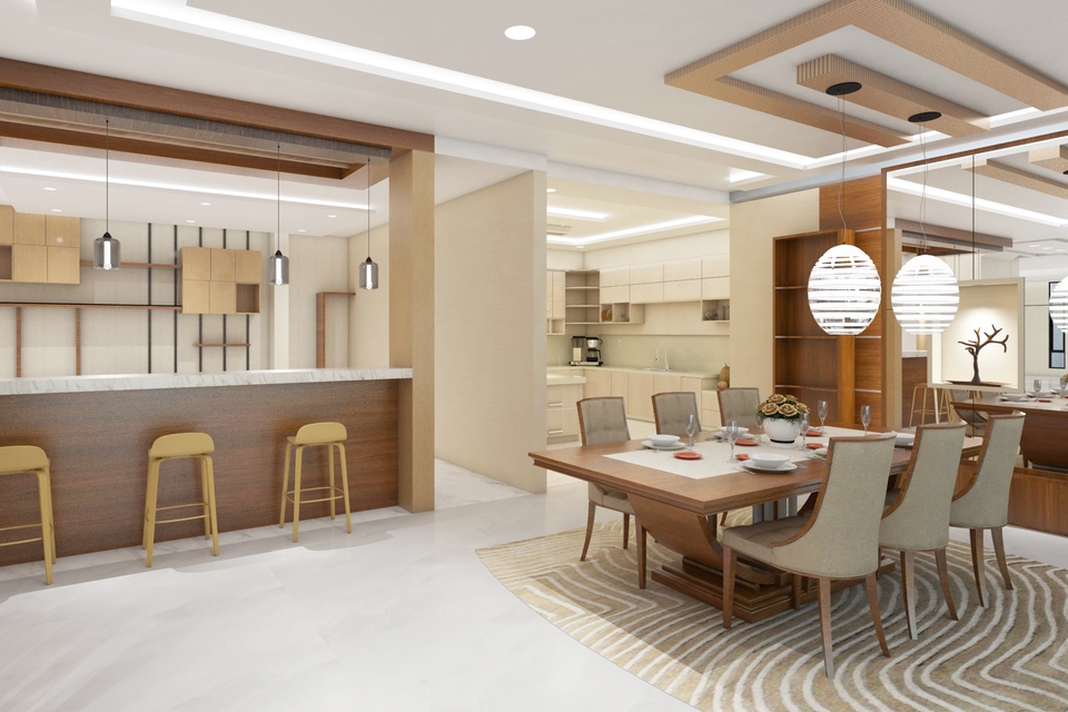 3D & Perspektif - DESAIN INTERIOR 3D REALISTIS RENDERING - 11