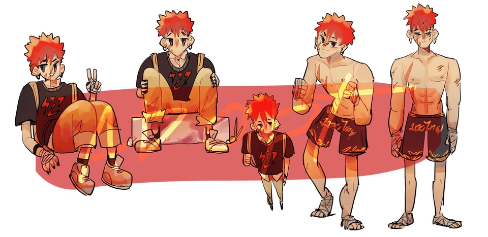 ออกแบบ Character & Mascot - ออกแบบตัวละคร รับงานทุกอย่างของงานกราฟฟิก2D - 2