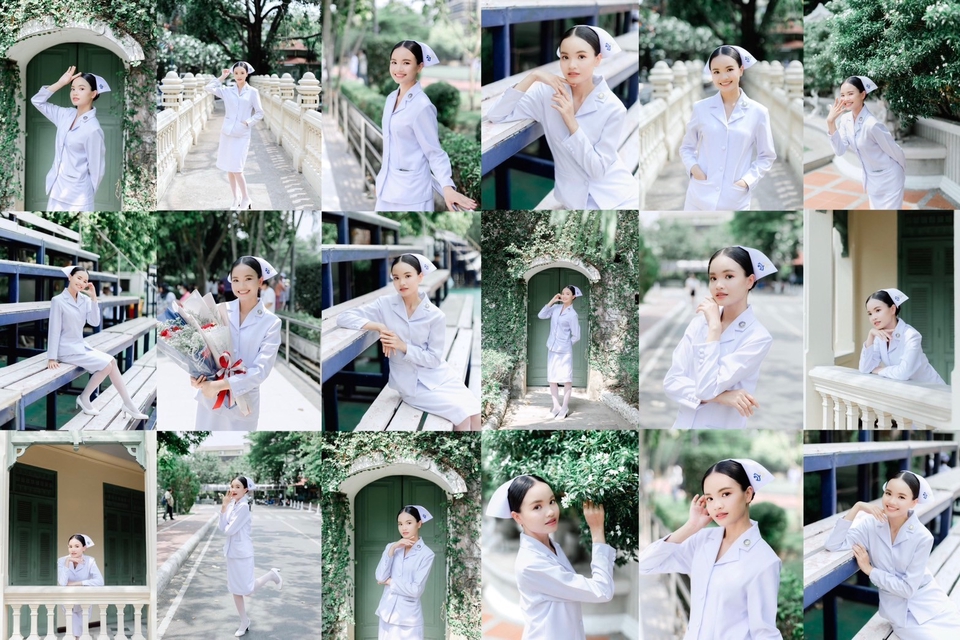 รับถ่ายภาพพรีเวดดิ้ง รับปริญญา บัณฑิตสาวสวย ชุดพยาบาล ช่างภาพ ช่างภาพรับปริญญา