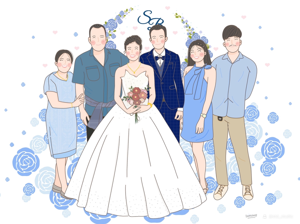 วาดภาพการ์ตูน - ภาพวาดมินิมอล - 11